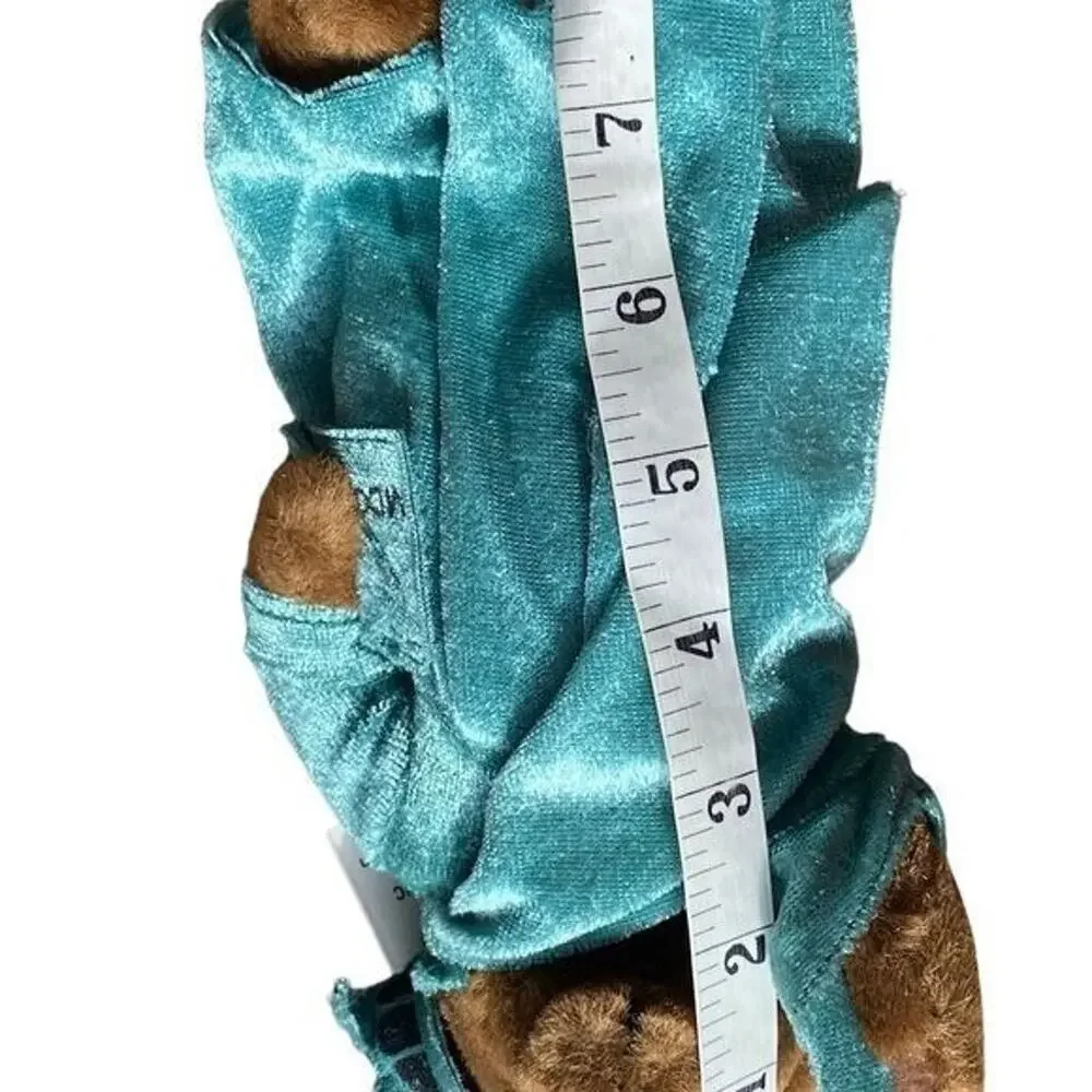 Vintage1997 J. Fan Americana Teddy Bear Statue of Liberty Plush Blue Collectible